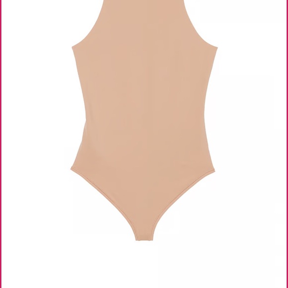 Base Stretch High Neck Bodysuit - Picture 3 of 3